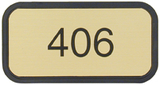 Xstamper G40-000 G40 - Designer Wall & Door Sign - (BLACK) Frame 2