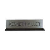 Xstamper K41 - Acrylic Base Desk Sign - (BLACK) Frame 2