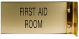Xstamper W45 - Aluminum Corridor Sign - (GOLD) Frame 2