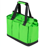 MUKA Garden Tool Tote Bag with 8 Pockets, Tool Kit Organizer, Gardening Storage Bag for Home and Outdoor, Canvas Bag (Only Bag)