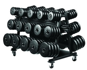 York Barbell 10170 Aerobic Weight Plate Set Club Pack