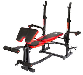 York Barbell 43220 Aspire 220 Folding Bench with Arm / Leg Curl / Butterfly