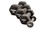 York Barbell 15601 1 lb Neoprene Hexagon Fitbell with Cast Ergo Handle - Black