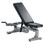 York Barbell 54004 ST Multi-Function Bench with wheels - White