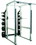 York Barbell 54006 ST POWER RACK with HOOK PLATES - 40" WIDTH - WHITE