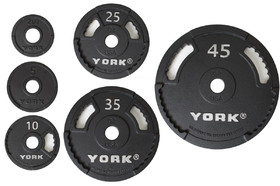 York Barbell 2" G-2 Cast Iron Olympic Weight Plate