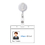 GOGO Retractable Badge Holder ID Badge Reel Clip on Card Holders Pack of 100