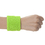 GOGO Kids Wristbands, 3" x 2-1/8" Elastic Athletic Cotton Sweatbands for Sports - Black