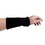 GOGO 2 Pieces Thick Wristband 6 Inch Long Terry Cloth Sports Sweatband Black