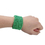 GOGO 12 Pairs 2-3/4 Inch Small Wristbands for Kids Green