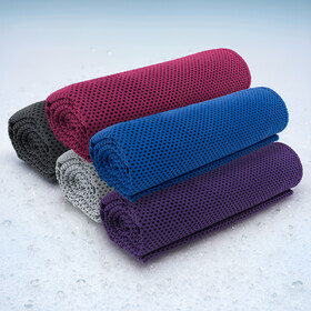 Muka Cooling Towel for Neck 40x12 inch, Microfiber Iced Sweat Towel for Gym, Yoga, Camping, Running, Fitness, Workout