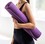 Muka TPE Yoga Mat Non Slip, Black Yoga Mats for Workout Gym Exercise Pilates, 72"L x 24"W x 1/4 Inch Thick