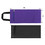 GOGO 4 Pack Unfilled Sand Bag with Inner Bag, 16" x 7" Adjustable Sandbag for Yoga Pilates Fitness - Black