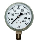 Zenport APG400 Ammonia Gas Pressure Gauge, 400 PSI