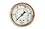 Zenport BLPG100 Glycerin Liquid Filled Pressure Gauge, Back Mount, 0-100 PSI