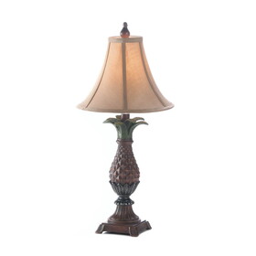 Accent Plus 10017183 Tuscan Style Pineapple Table Lamp