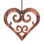Accent Plus 10017701 Butterfly And Heart Wind Chimes