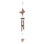 Accent Plus 10017701 Butterfly And Heart Wind Chimes