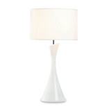 Gallery of Light 10018022 Sleek Modern White Table Lamp