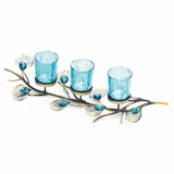 Gallery of Light 10018046 Peacock Inspired Candle Trio