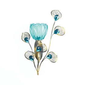 Gallery of Light 10018048 Peacock Blossom Single Sconce