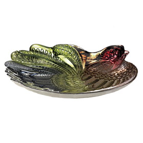 Accent Plus 10018587 Rooster Decorative Plate