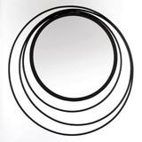 Accent Plus 10018792 Three Ring Wall Mirror