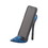 Accent Plus 10018875 Sparkle Blue Shoe Phone Holder