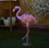 Summerfield Terrace 10018933 Leaning Solar Flamingo Statue