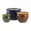 Summerfield Terrace 10019061 Designer Trio Ceramic Plant Pots