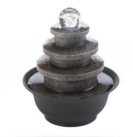 Cascading Fountains 10019068 Tiered Round Tabletop Fountain