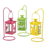 Gallery of Light 10019090 Set Of 3 Tropical Mini Lanterns