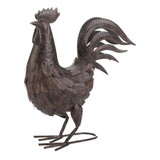 Summerfield Terrace 10019091 Brown Rooster Decoration