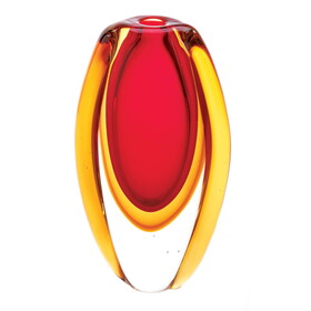 Accent Plus 12117 Sunfire Glass Vase