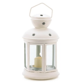 Gallery of Light 14124 White Colonial Candle Lamp