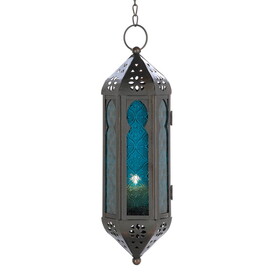 Accent Plus 14691 Ocean Blue Serenity Hanging Lamp