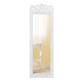 Accent Plus 33666 Elegant White Wall Mirror