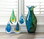 Accent Plus 38980 Art Glass Teardrop