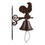 Accent Plus 4506247 Rooster Cast Iron Bell