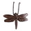 Accent Plus 4506263 Dragonfly Cast Iron Pot Hanger Set Of 4