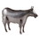 Accent Plus 4506393 Galvanized Cow Sculpture