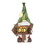 Accent Plus 4506502 Gnome With Glowing Welcome Sign Solar Statue