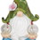 Accent Plus 4506505 Gnome Meditating Solar Statue