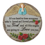 Accent Plus 4506539 Hard To Lose Someone You Loved Memorial Stepping Stone