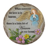 Accent Plus 4506541 Someone In Heaven, Little Bit Of Heaven In Our Home Memorial Stepping Stone