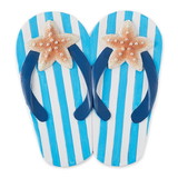 Accent Plus 4506547 Starfish Flip Flops Stepping Stone