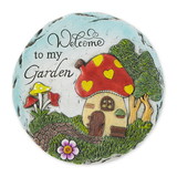 Accent Plus 4506552 Welcome To My Garden Stepping Stone