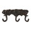 Accent Plus 4506569 Triple Elephant Wall Hook