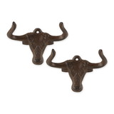 Accent Plus 4506575 Ox Wall Hook Set/2