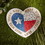 Accent Plus 4506863 Texas Proud Stepping Stone - Don't Mess With Texas Heart Flag